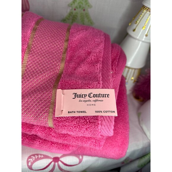 Juicy Couture Bath Towel Set-8 towels - Picture 5 of 5